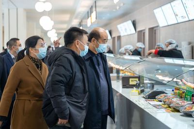 陜西省委教育工委、省教育廳領導赴西安歐亞學院調研高校餐飲管理與服務保障工作